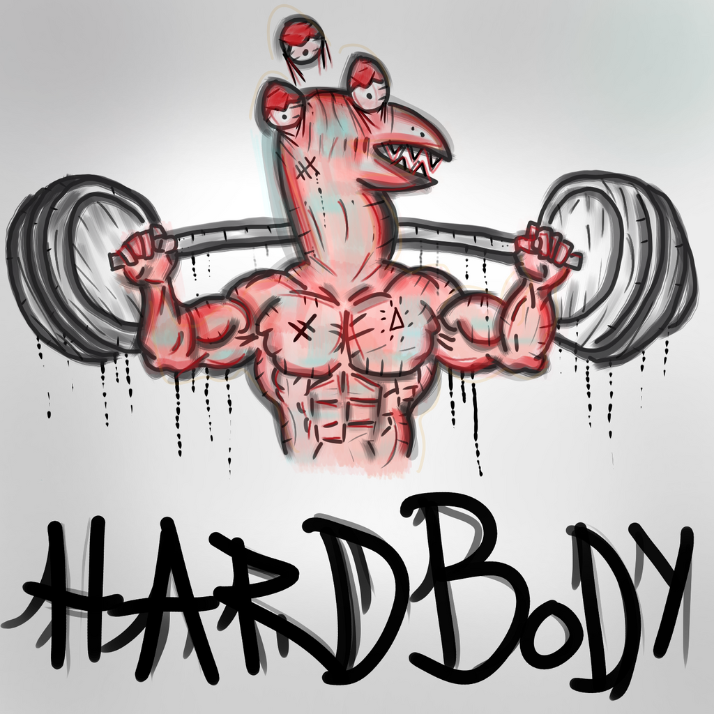 Hard body t shirt limited size xl