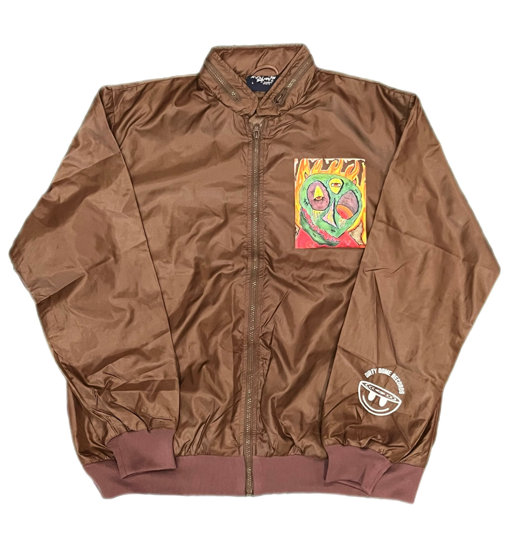 Flame pit boy wind breaker size large