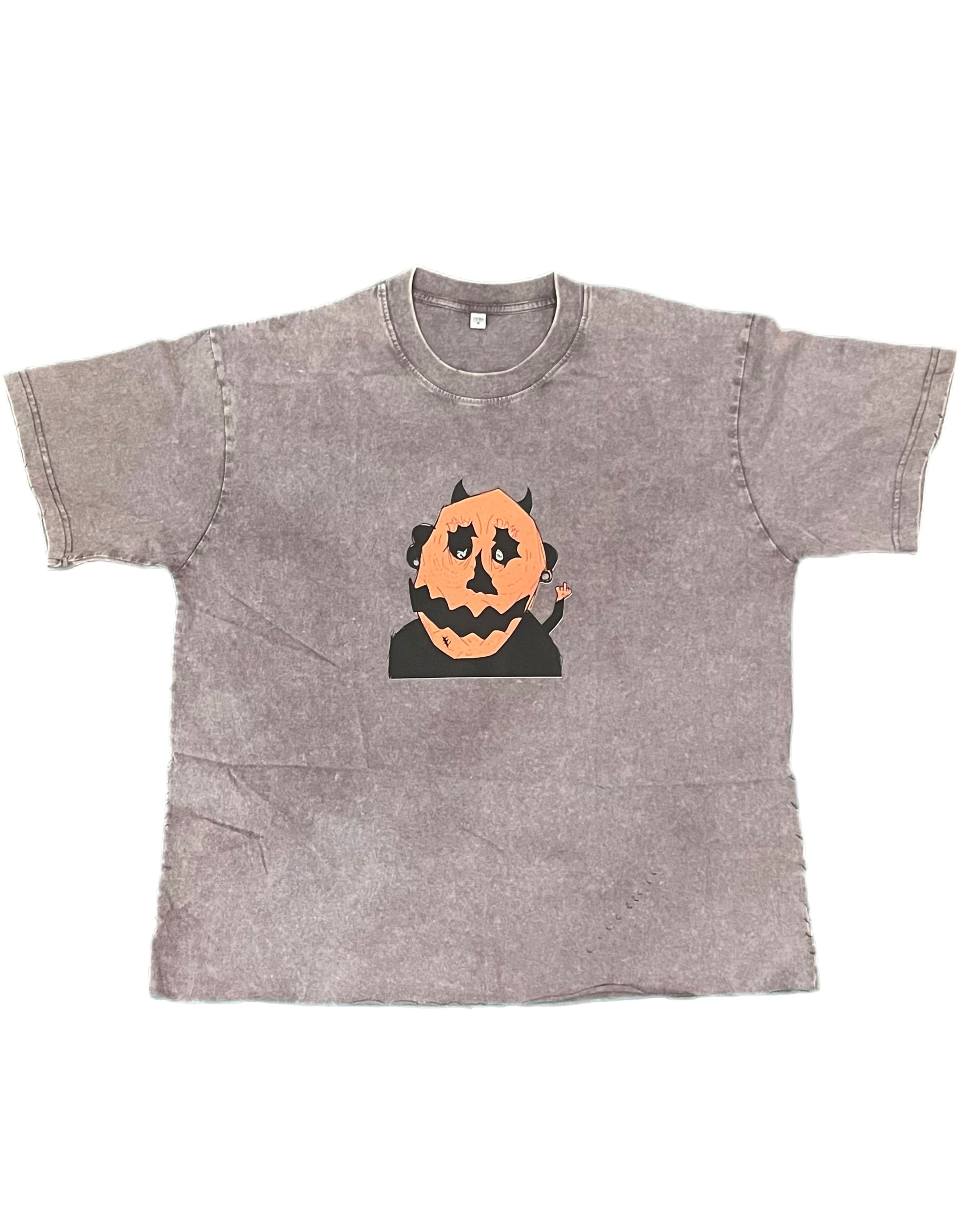Pumpkin head t shirt size medium