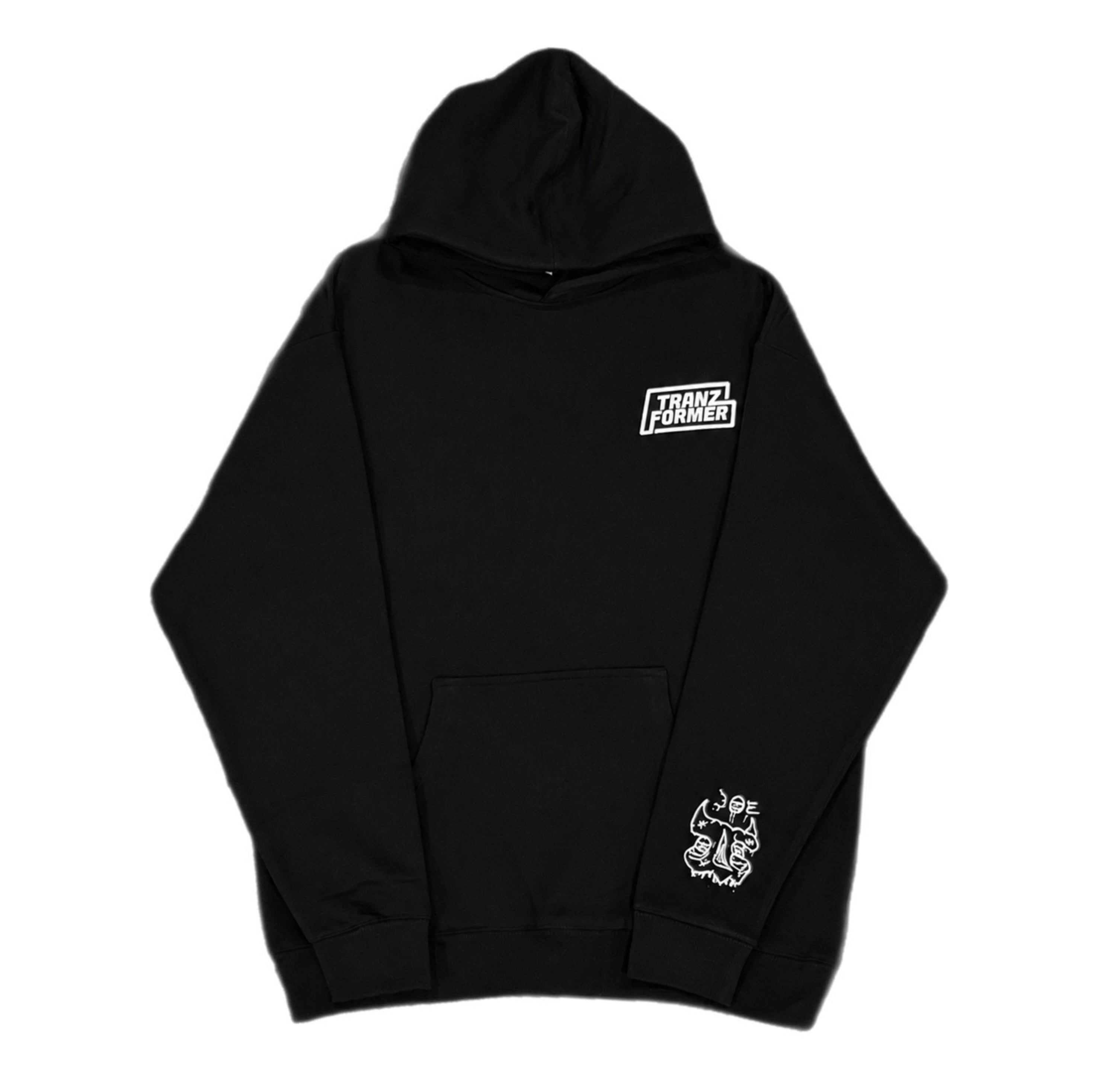 Heart head family hoodie size large