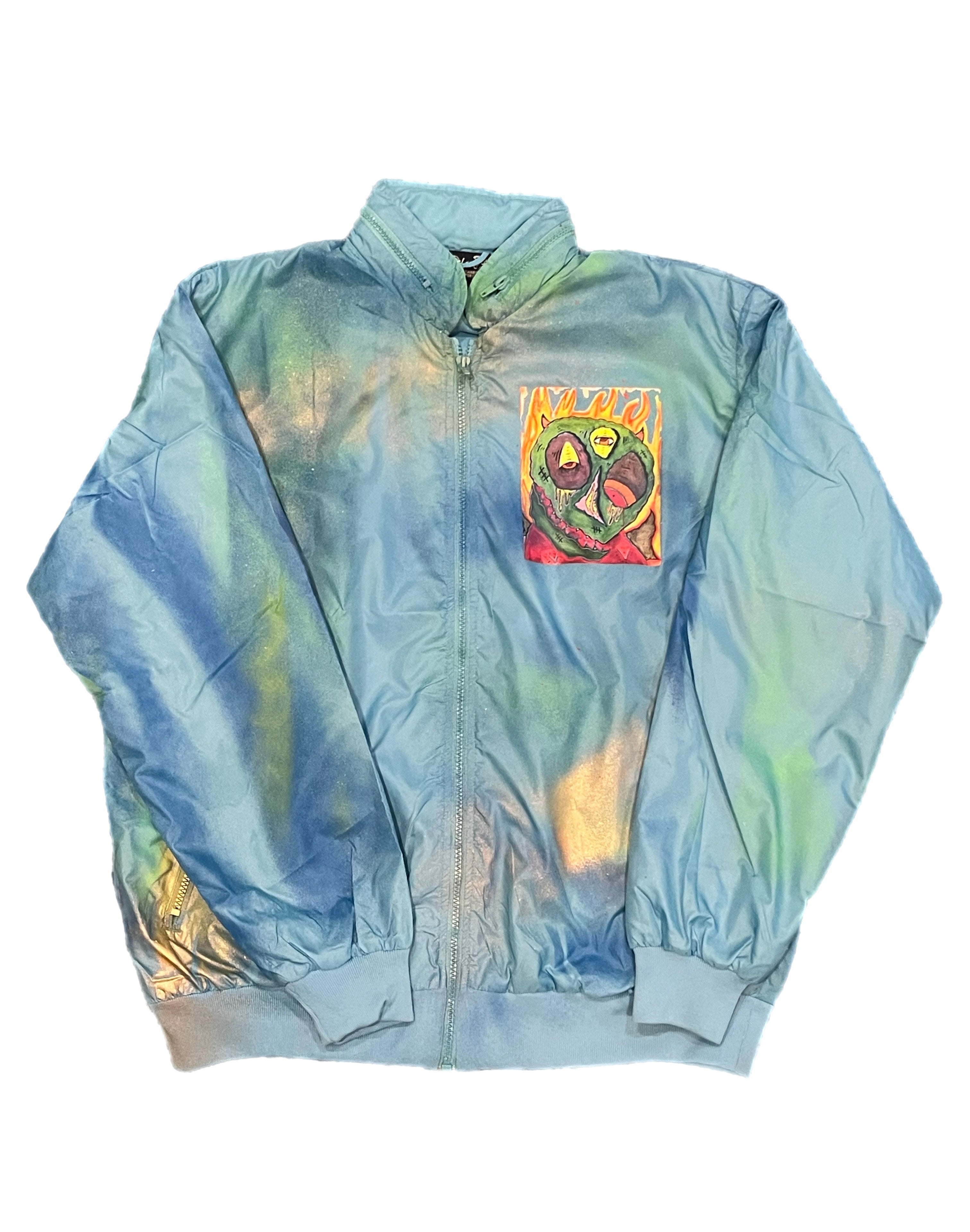 Heart head fire pit wind breaker size large