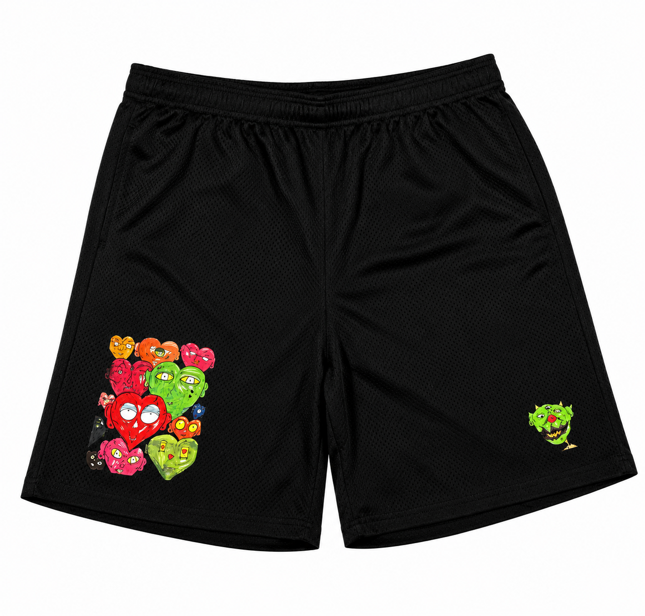 Heart head family / 3rdeye goblin mesh shorts size large Rbc