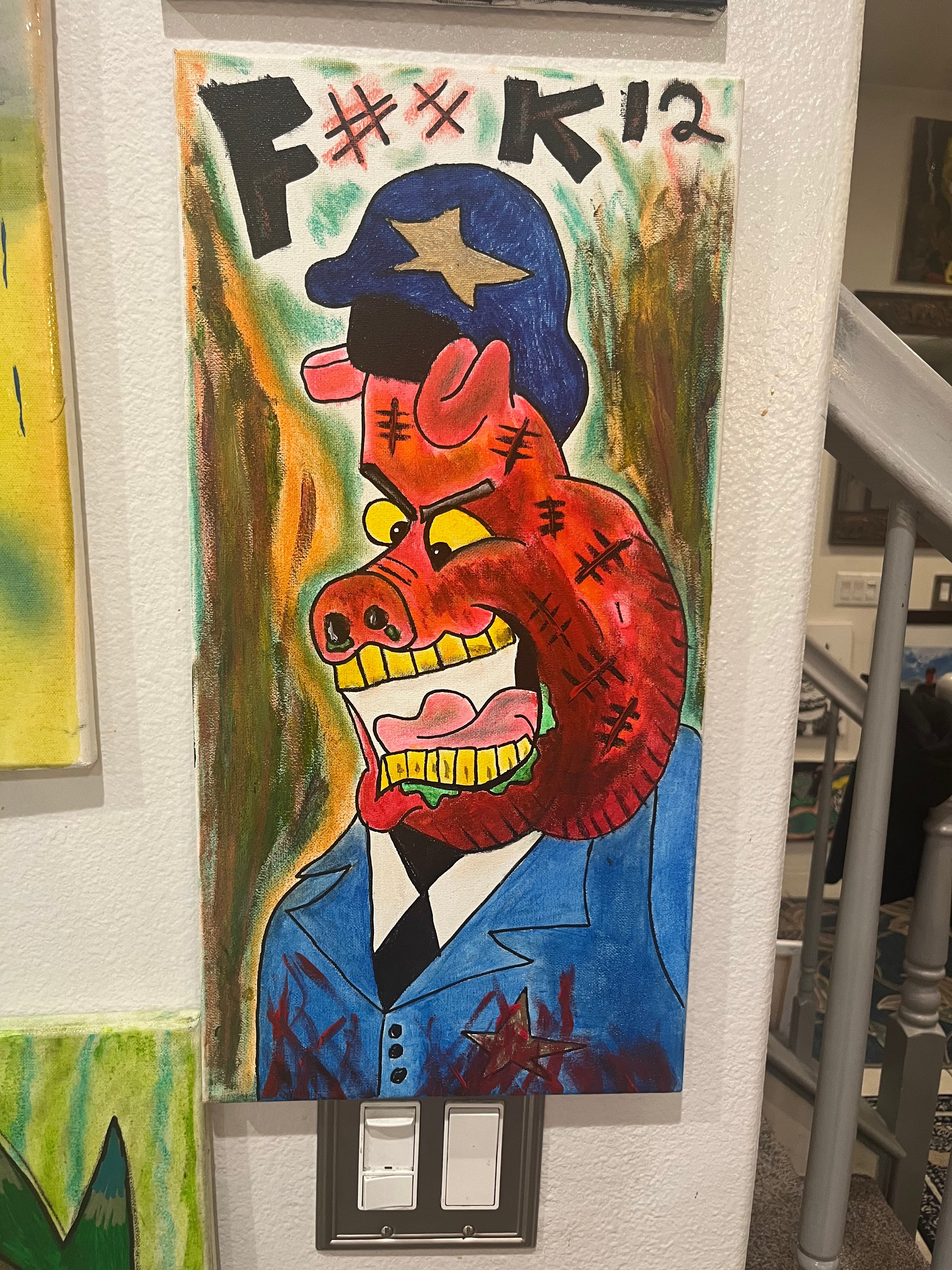 F##k 12 original painting